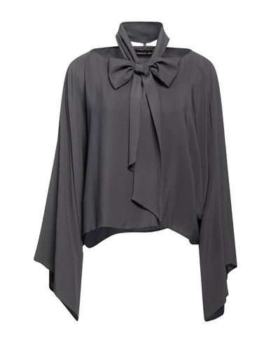 Woman Top Charcoal Size 1 Acetate, Silk