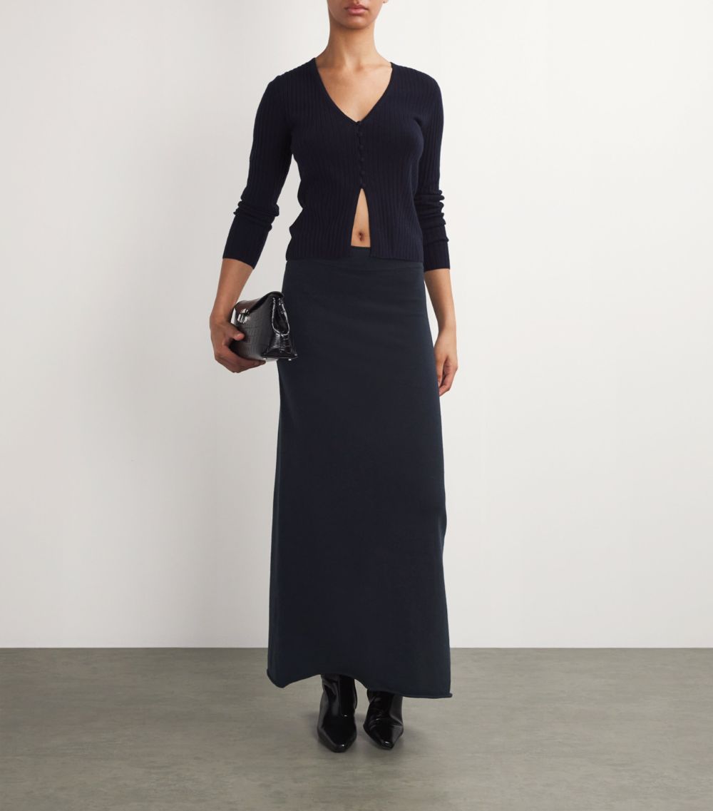 Cashmere Parker Maxi Skirt