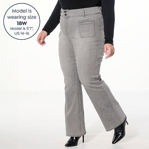 New Classic Stretch Denim Baby Bootcut Jean