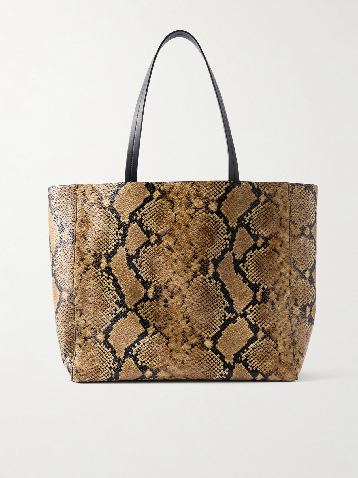 Keith Medium Animal-print Leather Tote - Animal Print