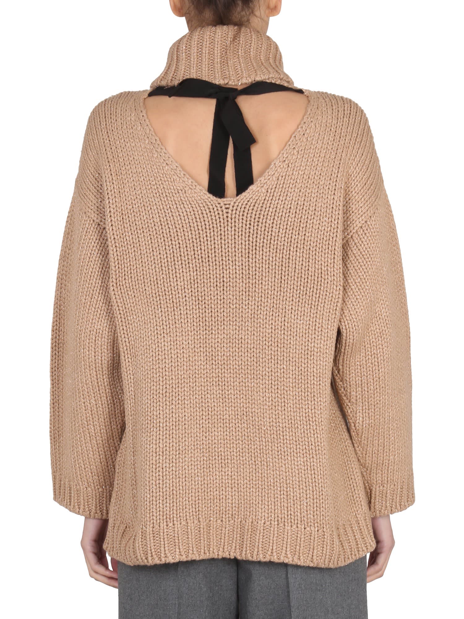 Wool And Lurex Blend Sweater