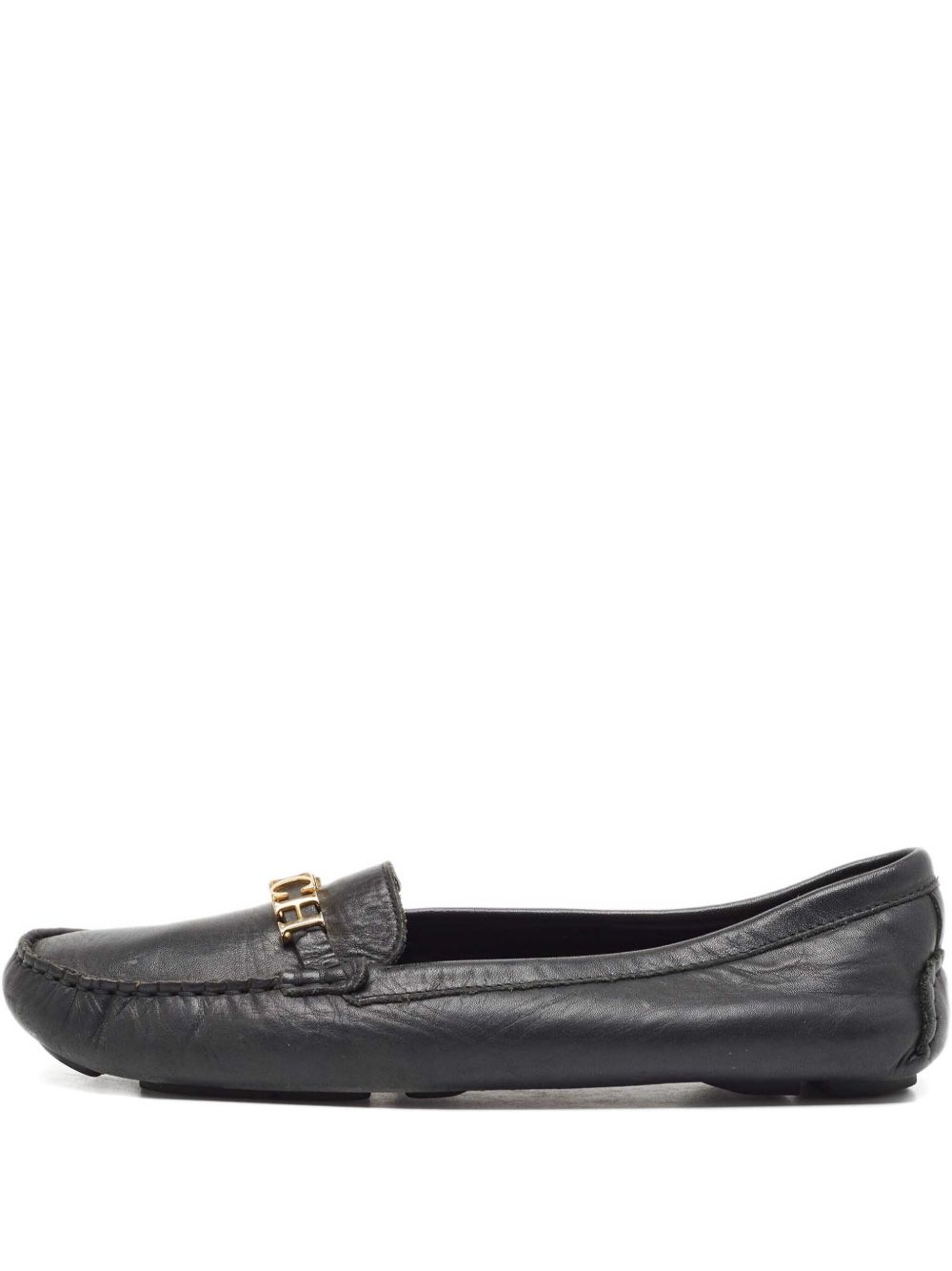 Leather loafers - Black