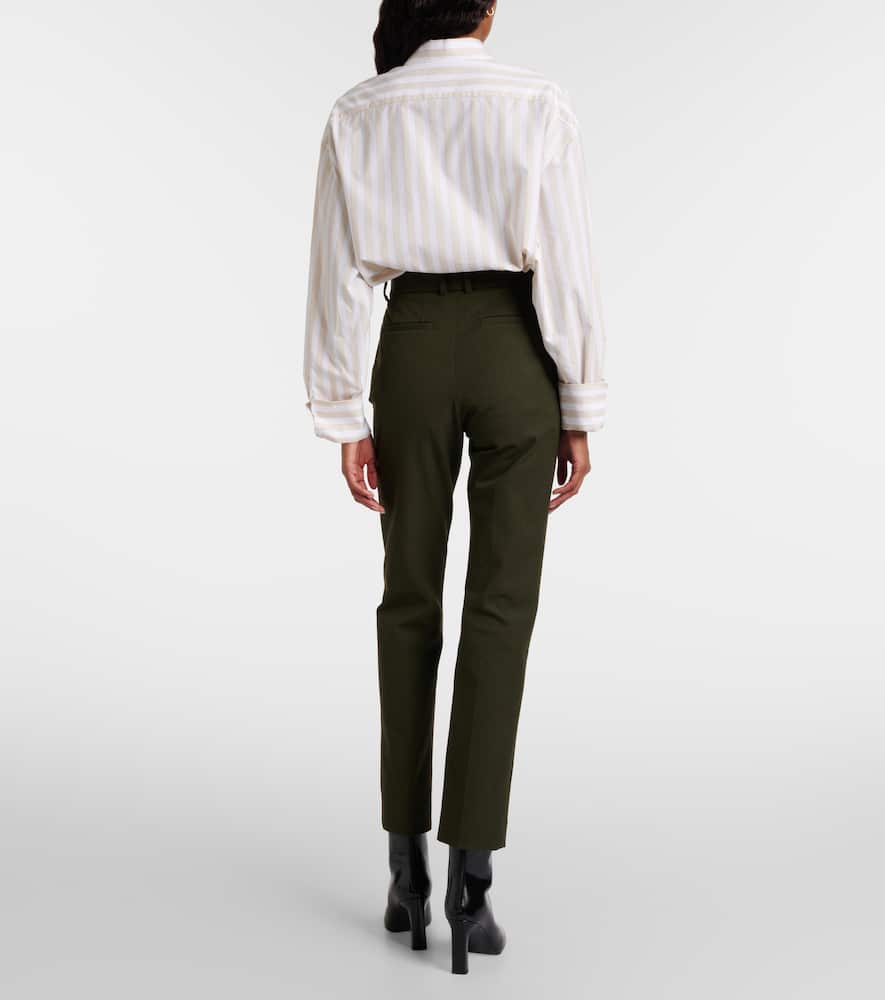 New Coleman gabardine straight pants