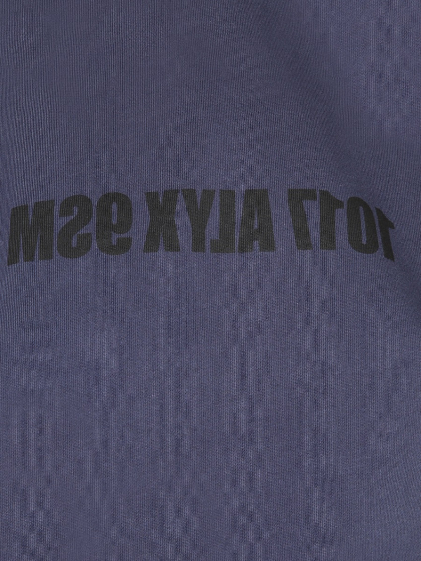 Blue Logo Hood Sweatshirt