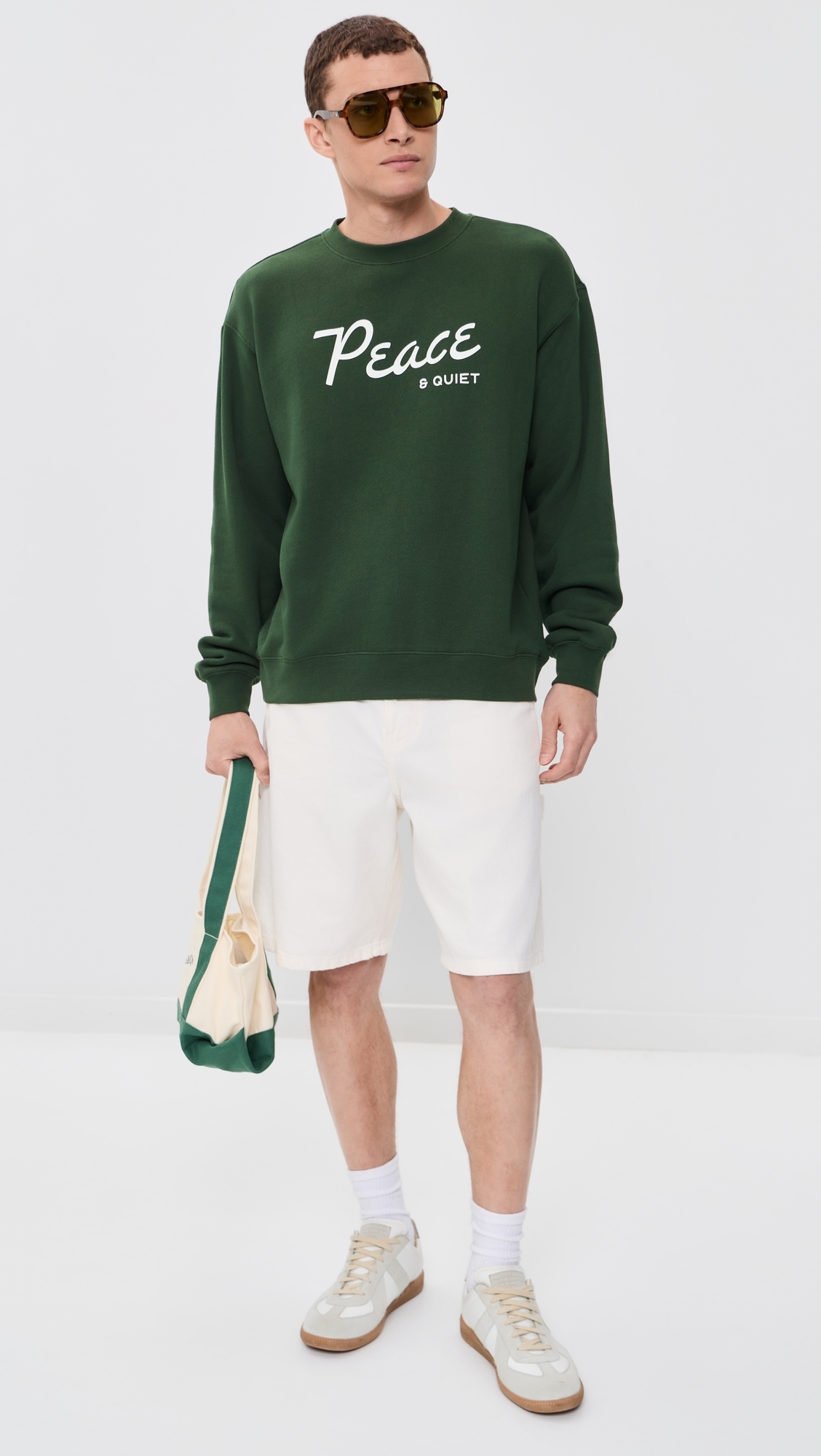 Diner Crewneck Sweatshirt Forest