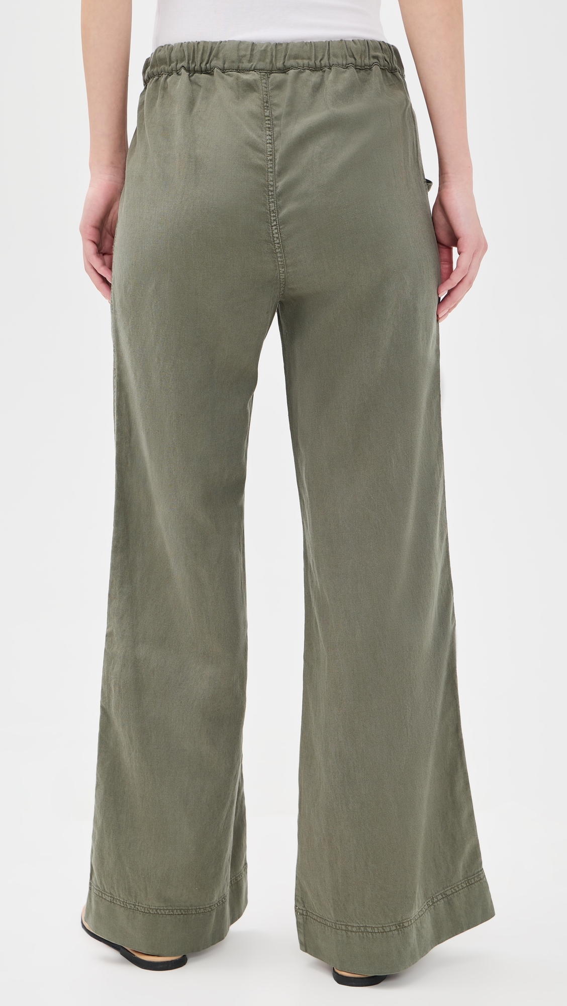 Topanga Drape Pants Thyme