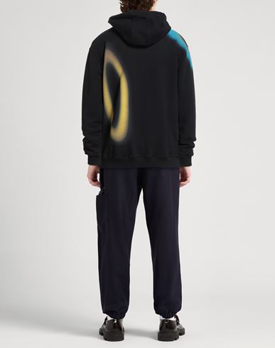 * Man Sweatshirt Black Size L Cotton