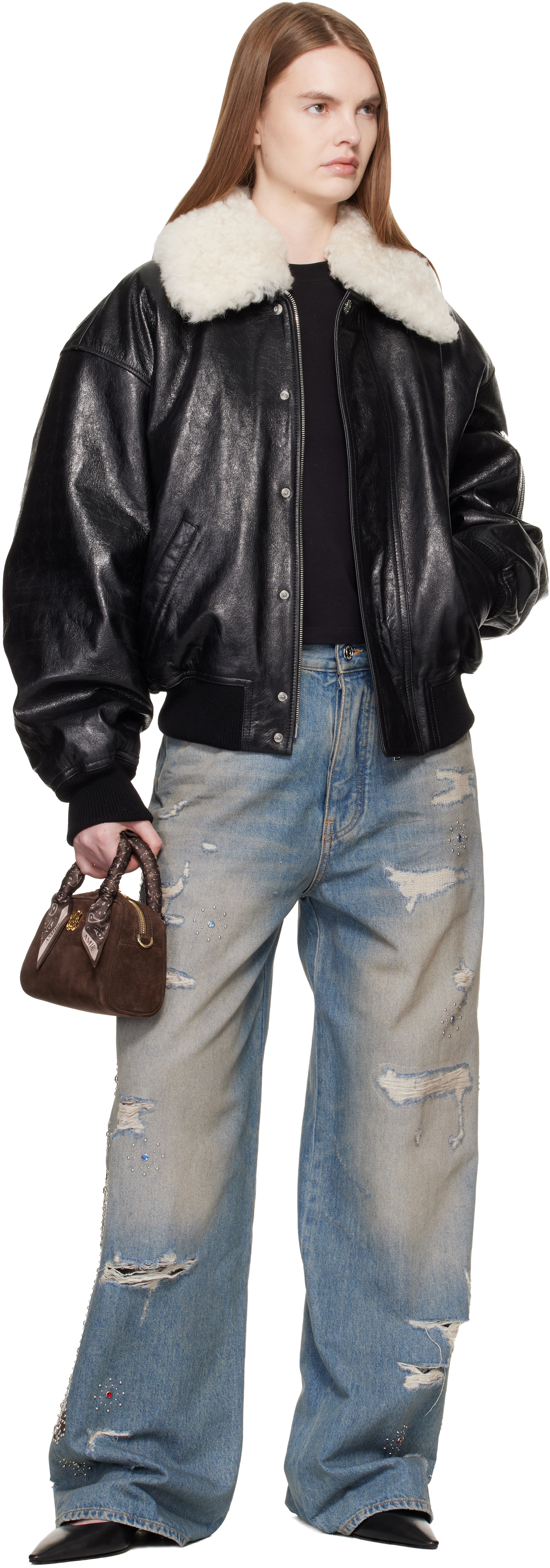 Blue Bones Studded Jeans