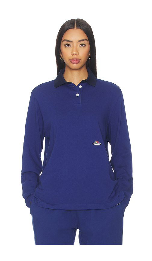 HOMMEgirls TOP POLO en Navy. XS. Also en S