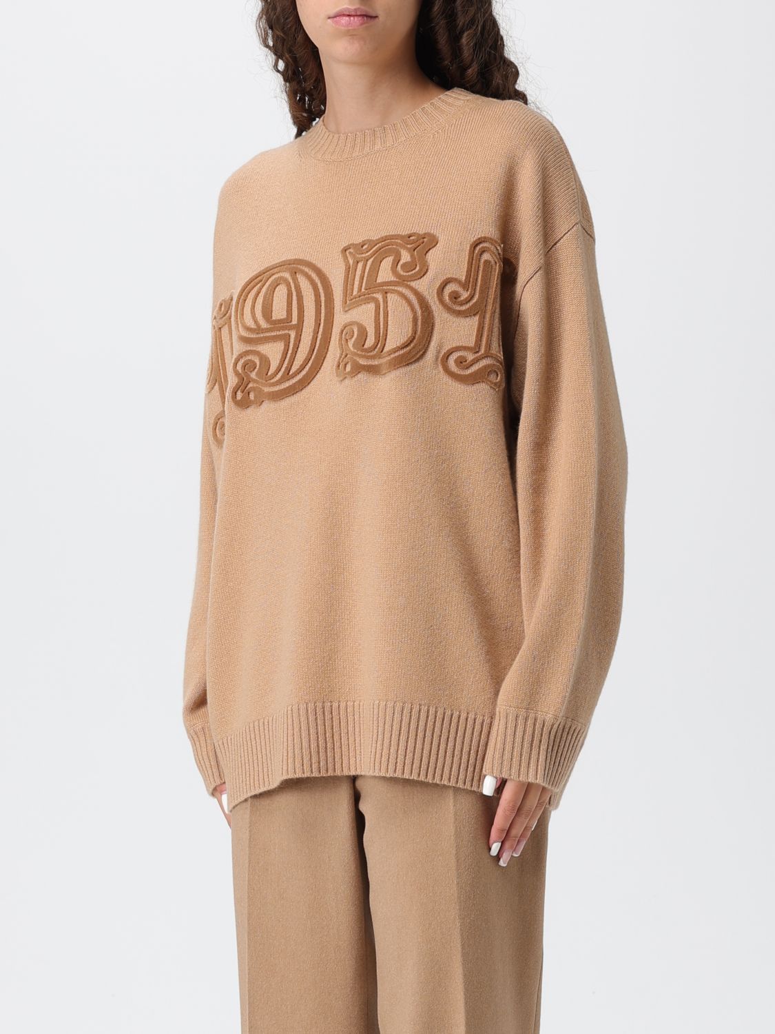 Sweater Woman color Camel