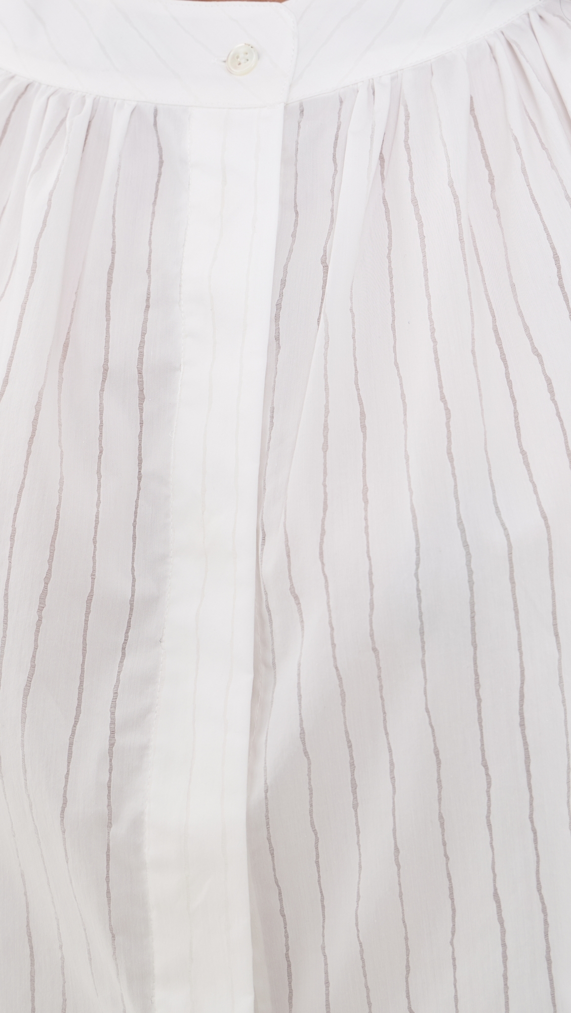 Blissia Button Down Shirt Porcelain