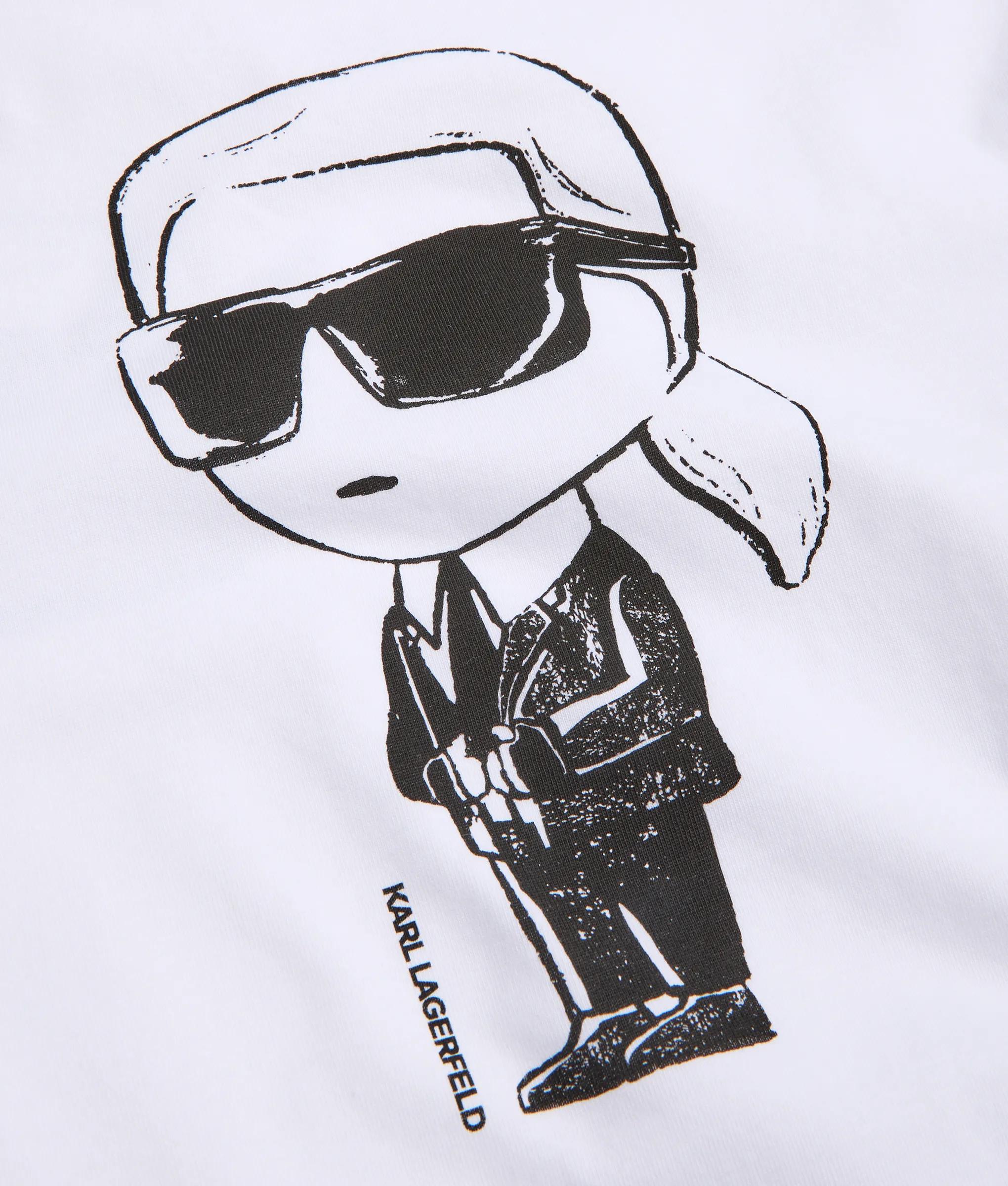 Karl Lagerfeld - T-shirt Mit Ikon-kontur Für Jungen, Weiss, Größe: 12y