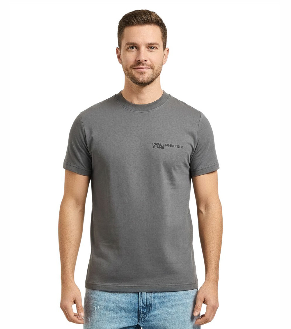 Grey Crew Neck T-Shirt