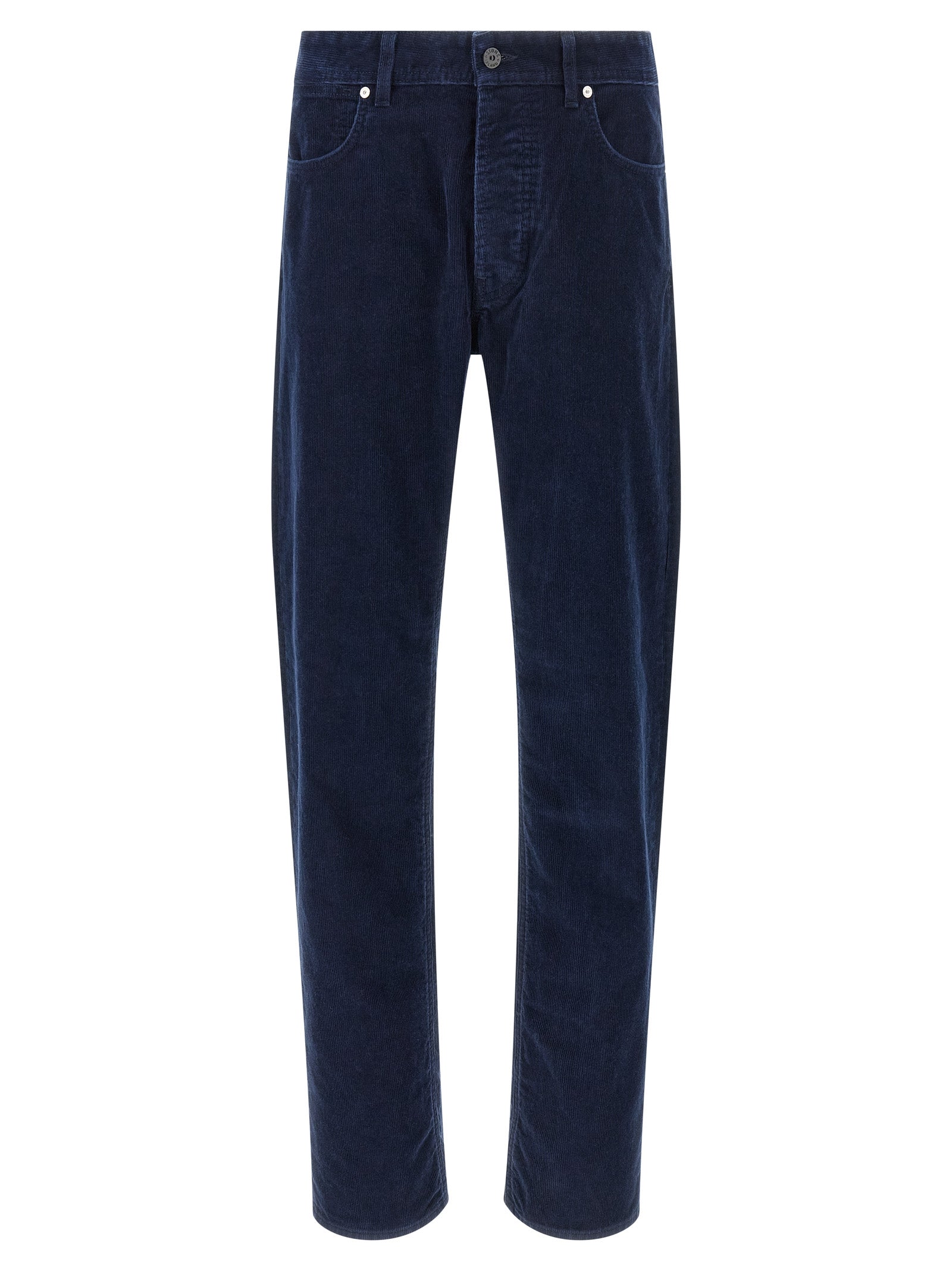 Cotton Blend Jeans — Navy