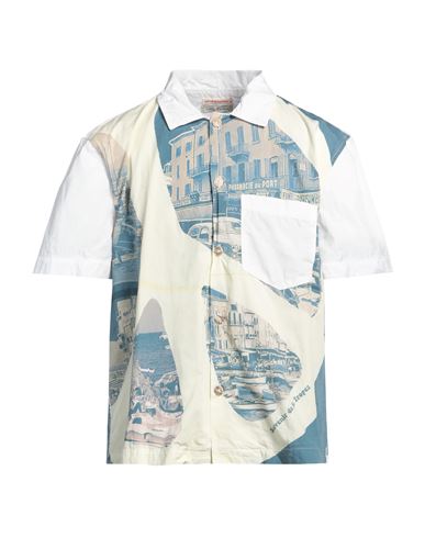 Man Shirt Pastel yellow Size XS Cotton