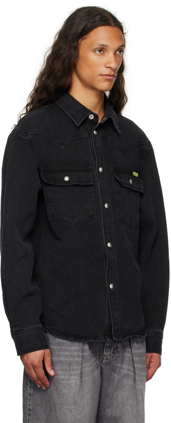 AFTER PRAY Black Cruisers Denim Shirt