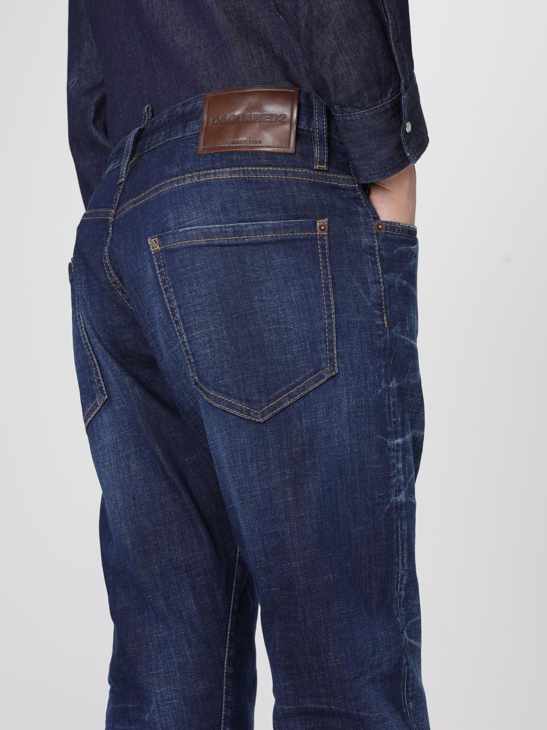 Jeans Men color Navy