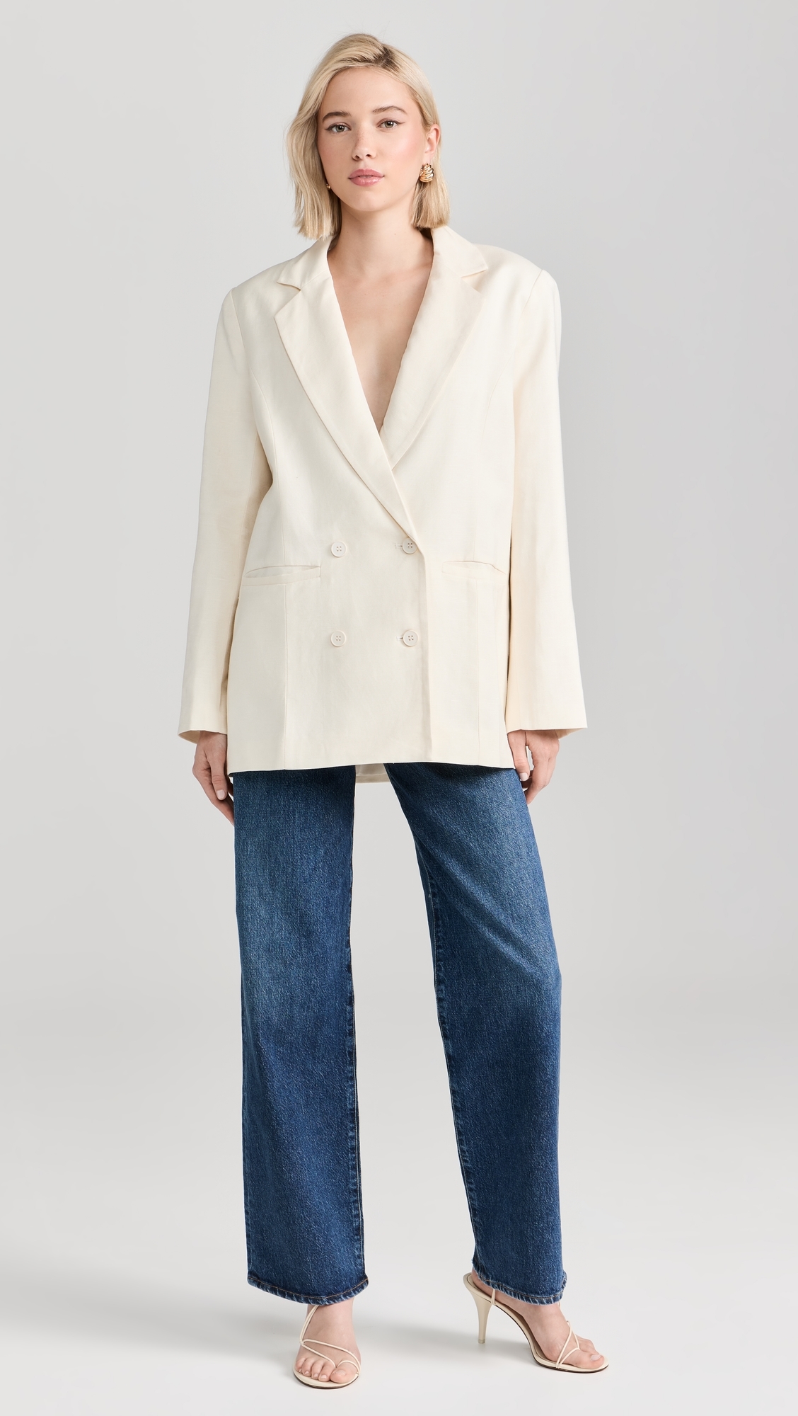 La Quinta Blazer Off White