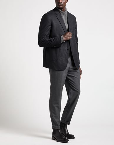 Man Blazer Charcoal Size 1 Wool
