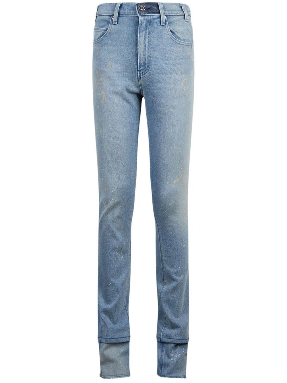 Rivka double-cuff jeans - Blue