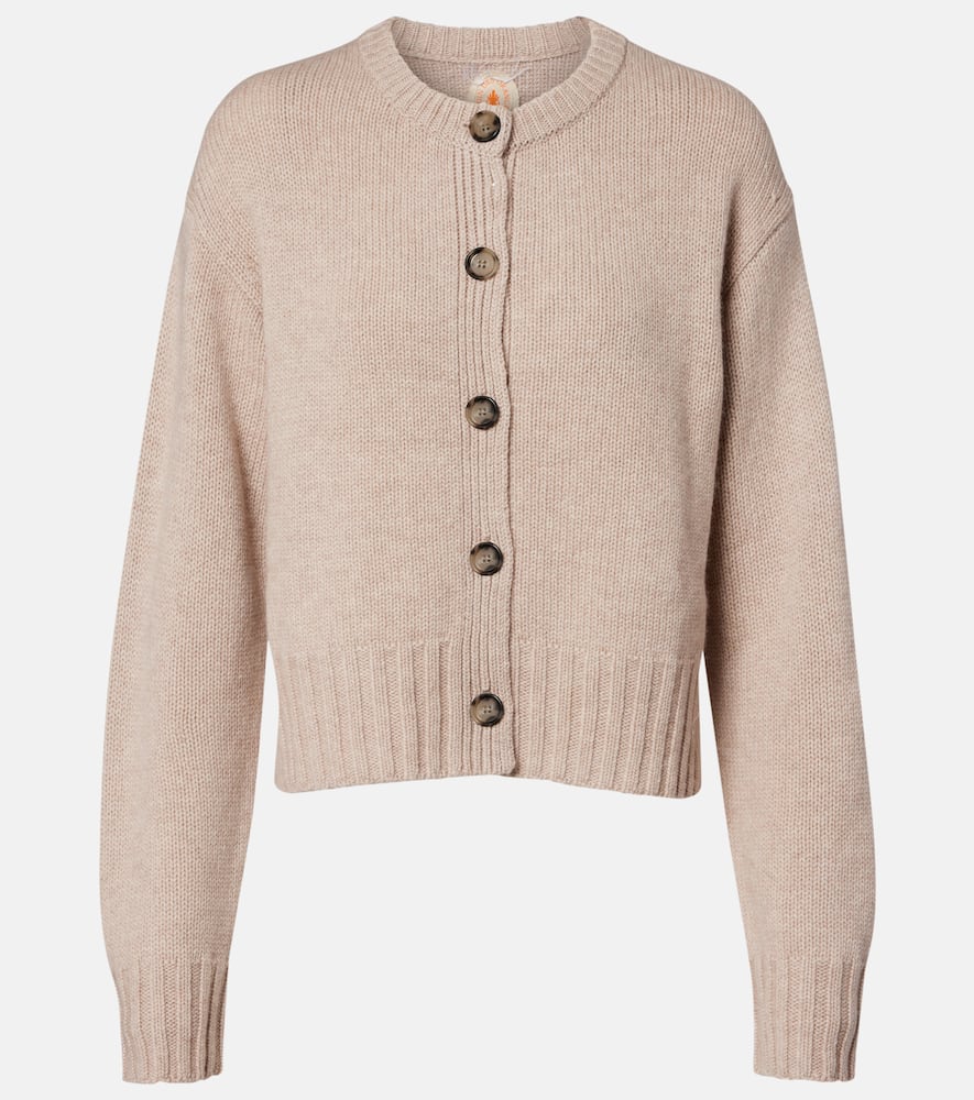 Wool and cashmere cardigan