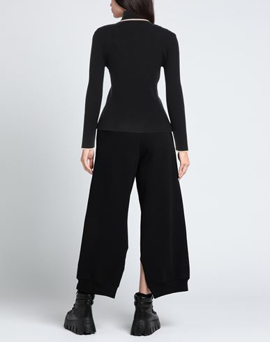 Woman Turtleneck Black Size 10 Virgin Wool