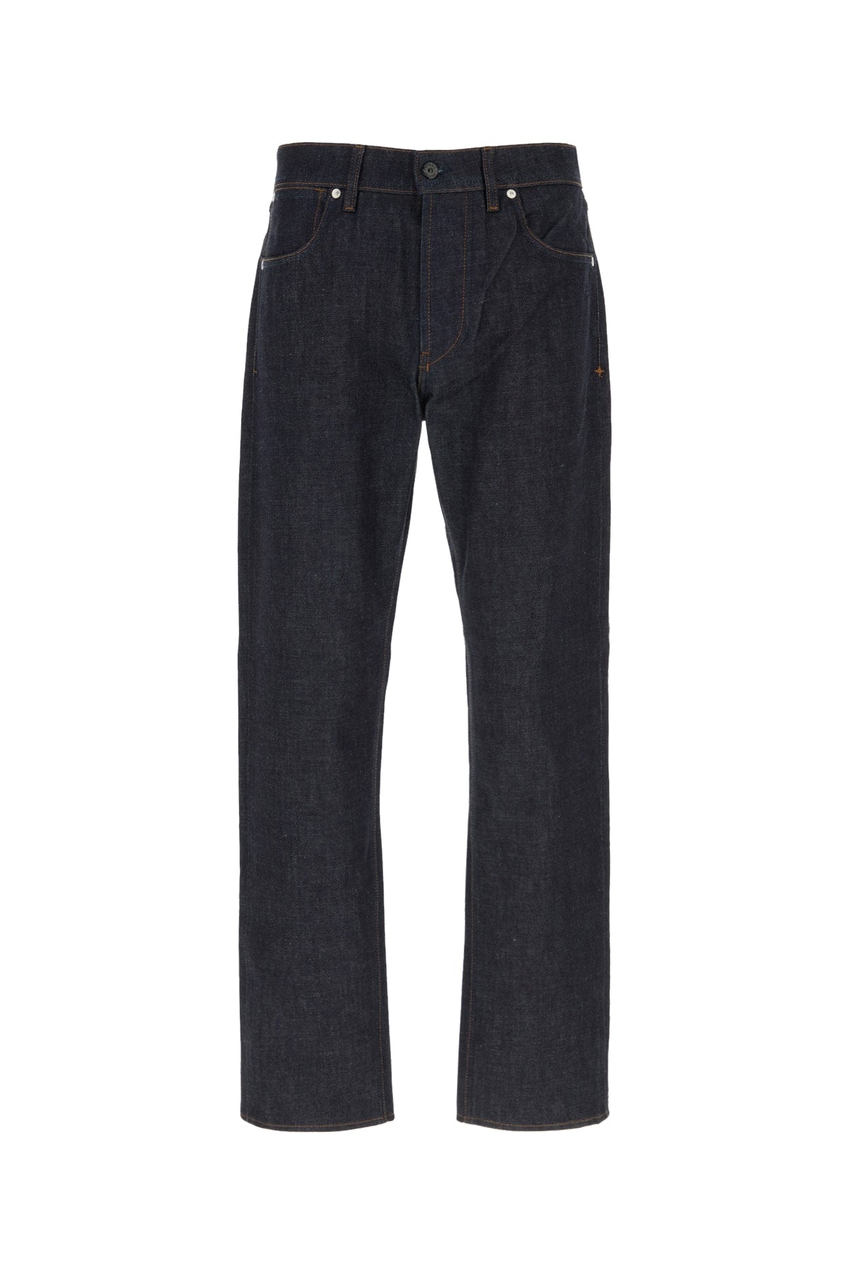 Raw Denim Jeans — Blue