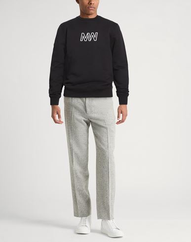 Knt Man Sweatshirt Black Size S Cotton