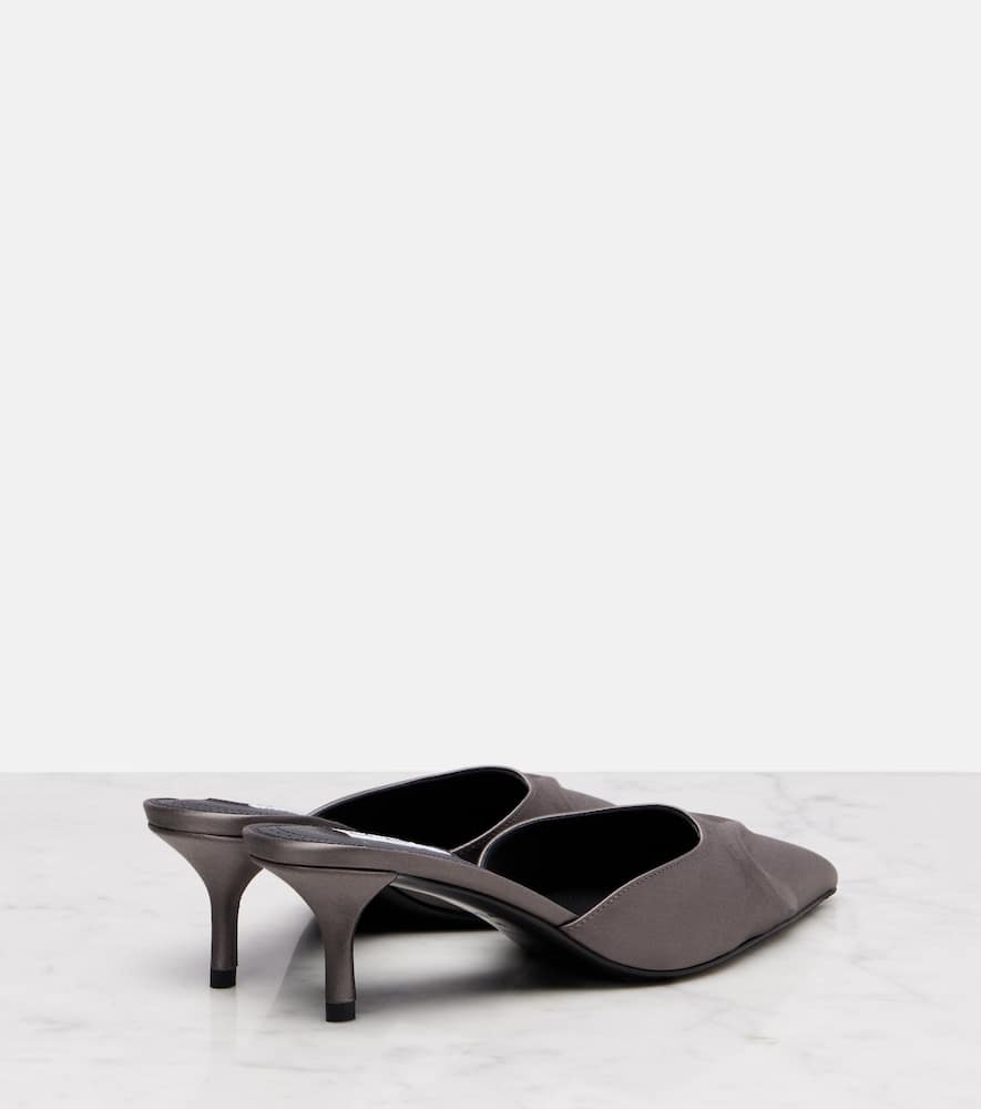Alaïa Le Caur 3D 55 satin mules
