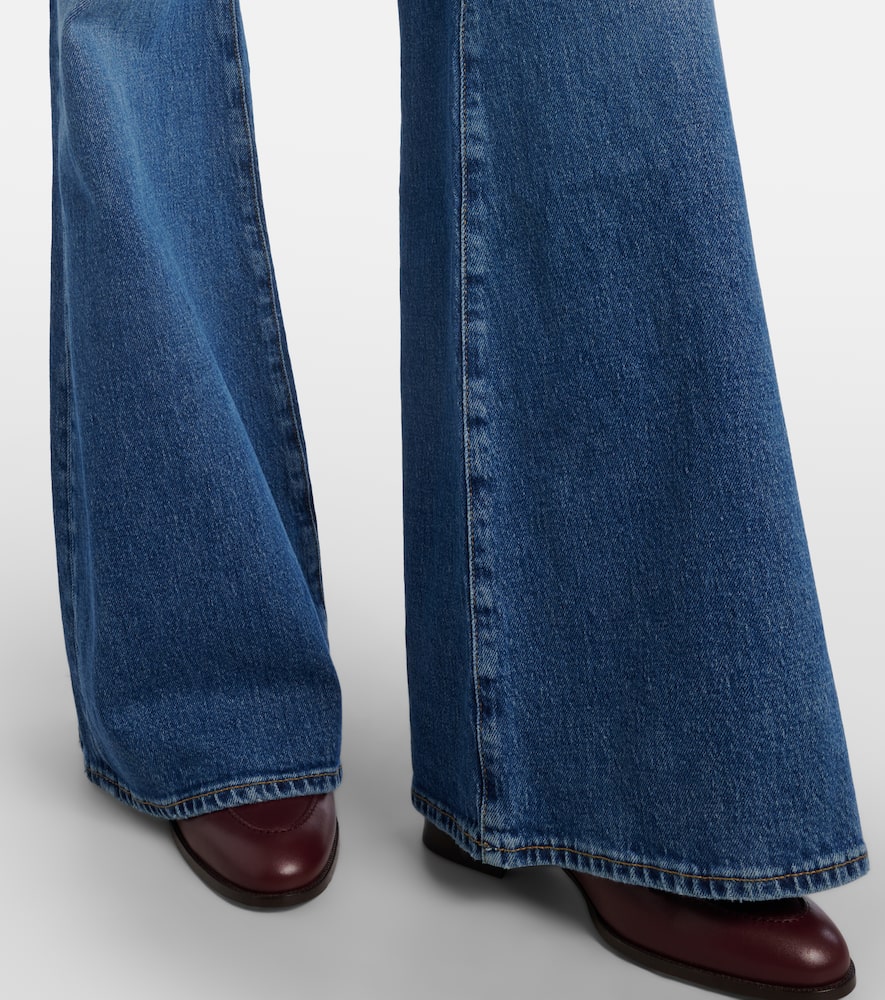 Retro Flare mid-rise flared jeans