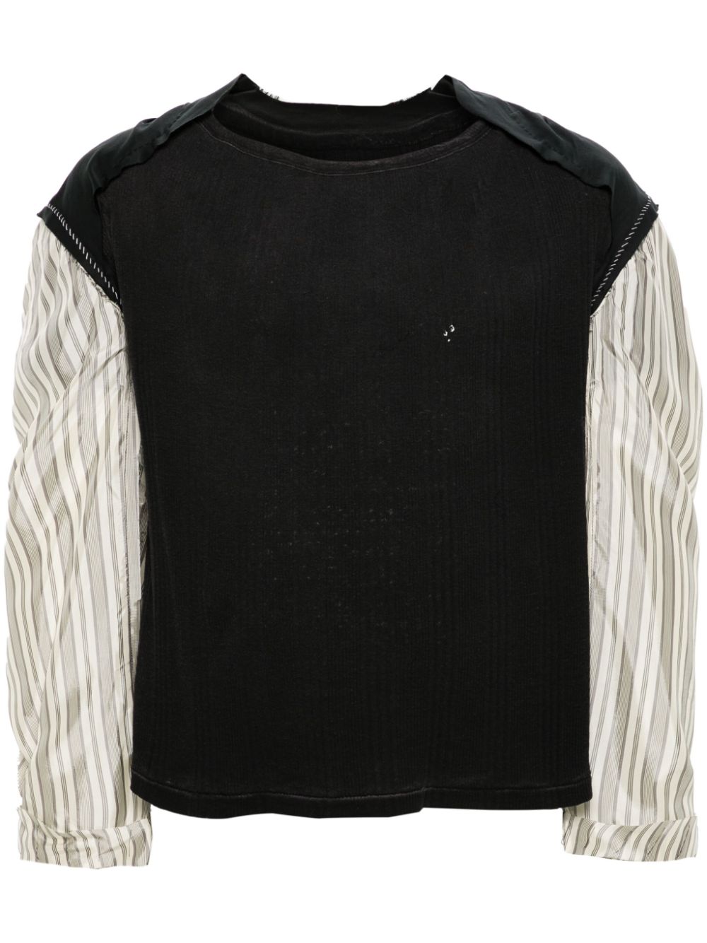 Décortiqué deconstructed top - Black
