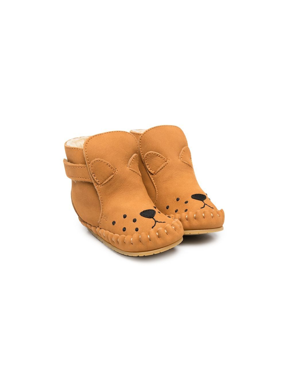 Kapi lion-shape boots - Brown