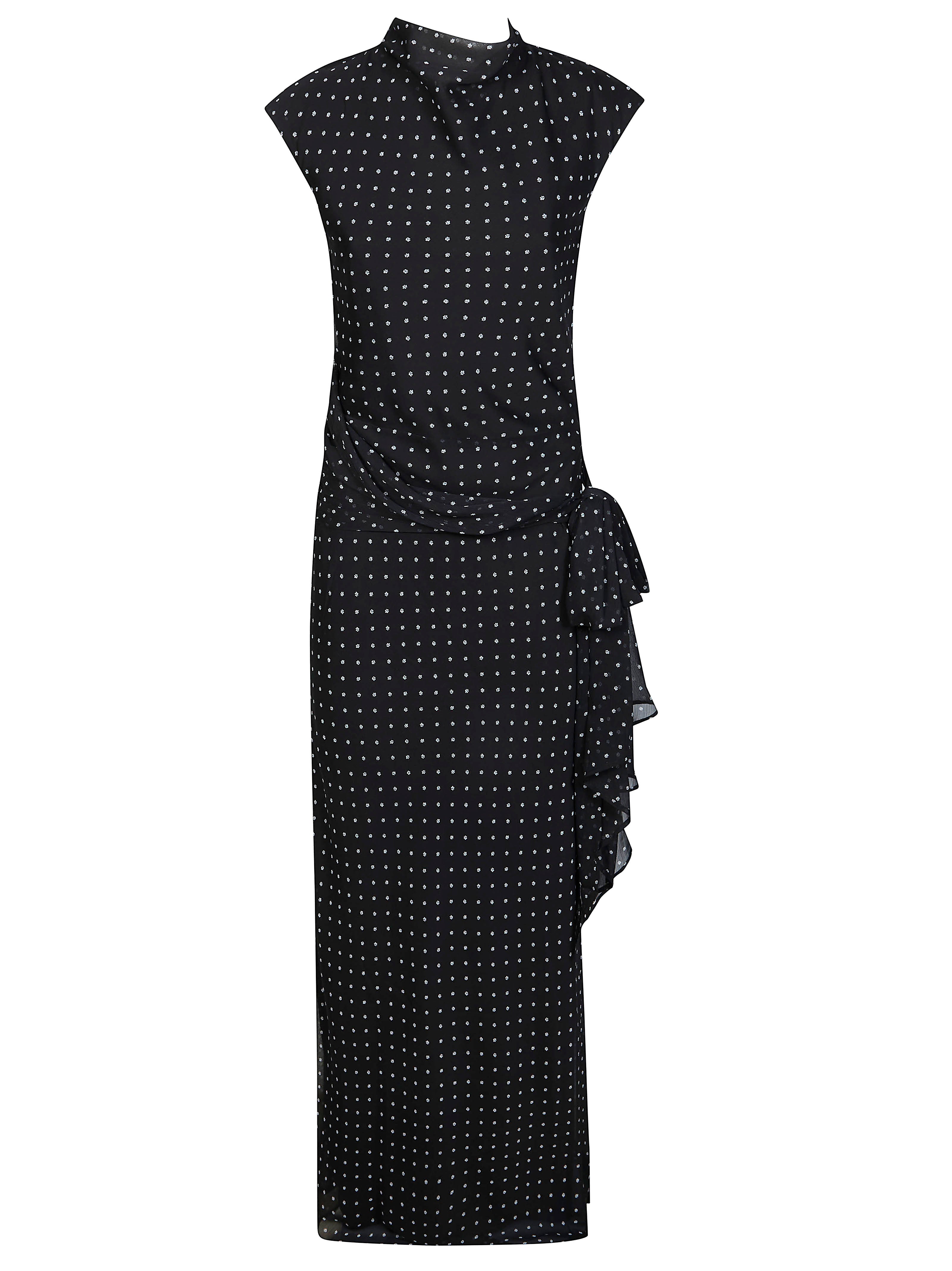 Maxi Suit with Waist Ribbon for Women