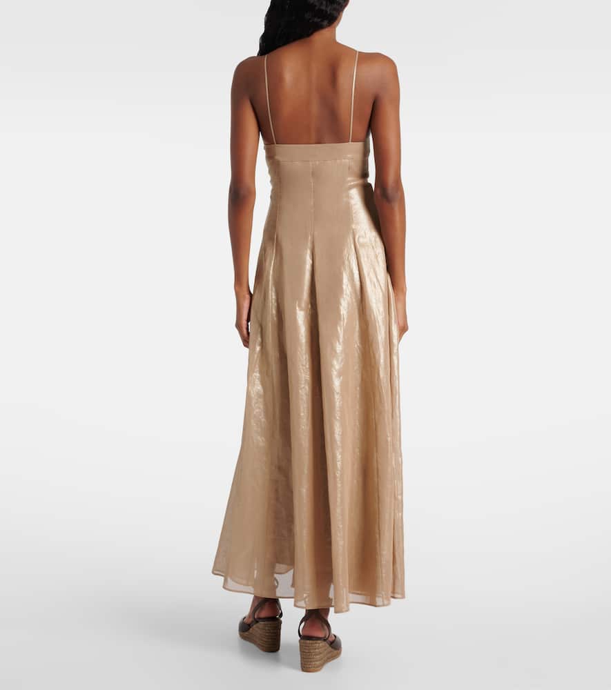 Monili cotton maxi dress