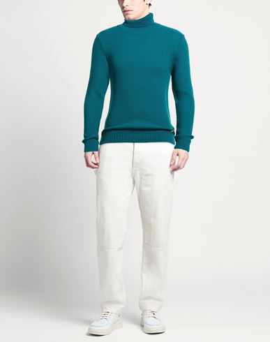 Bl.11 Block Eleven Man Turtleneck Deep teal Size XXL Acrylic