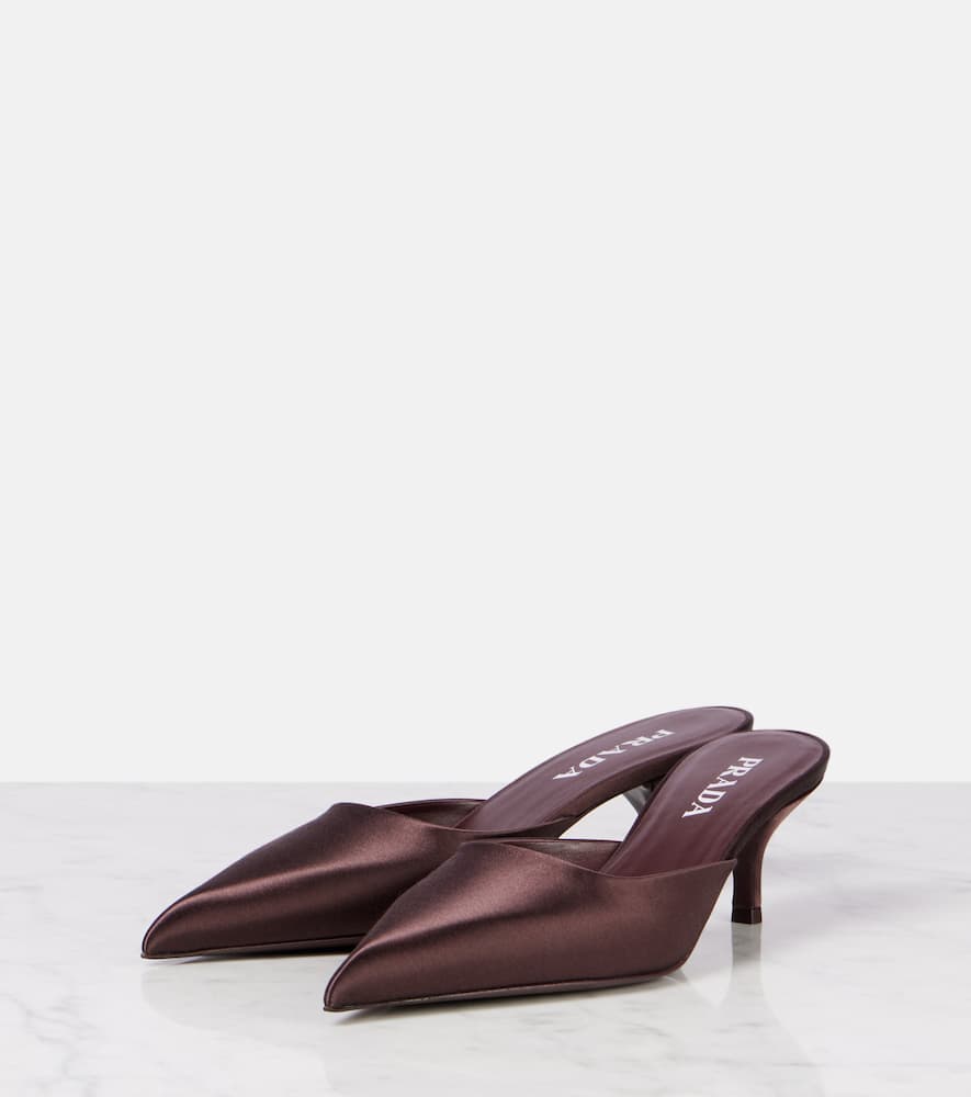Prada Satin mules