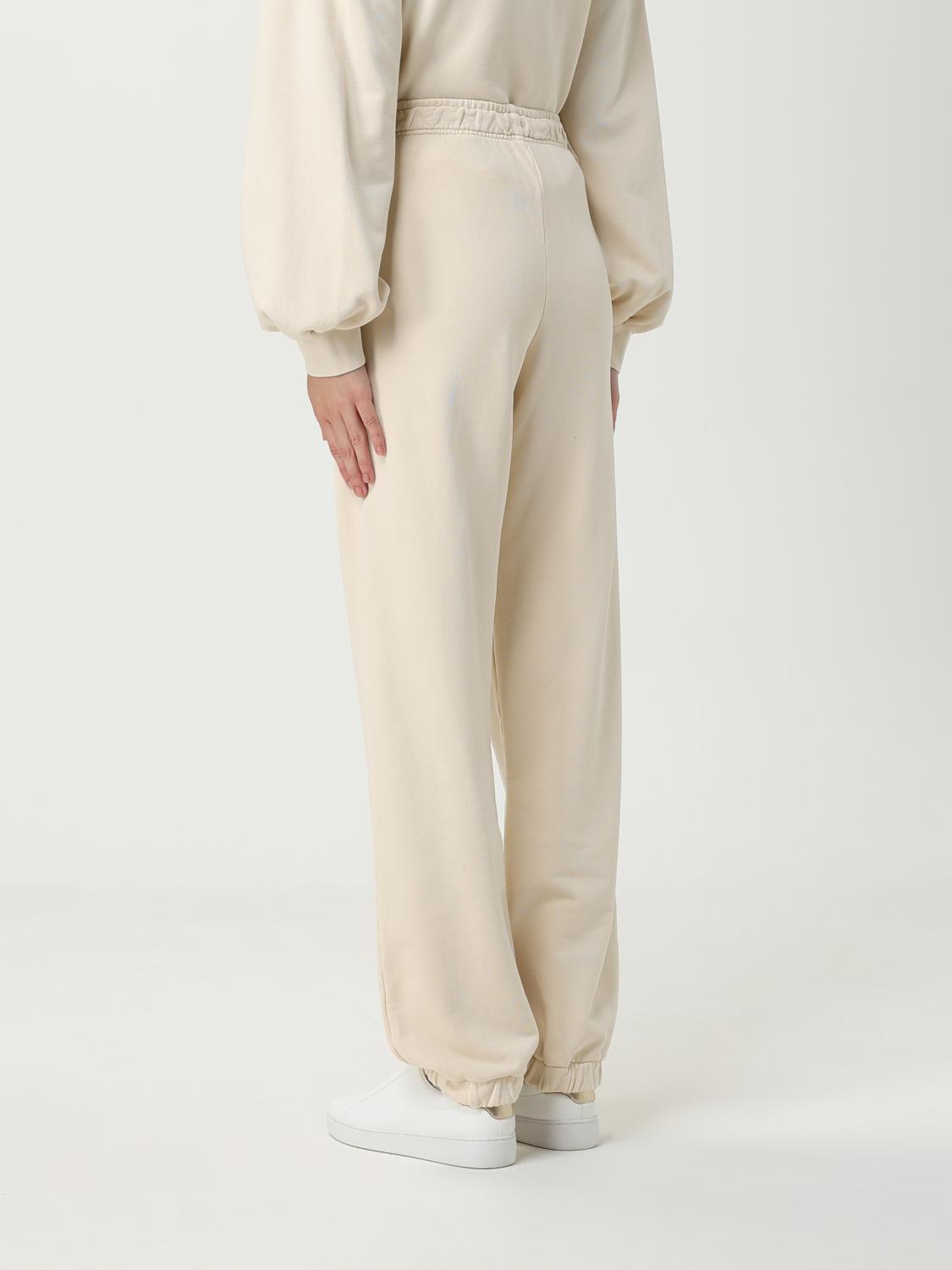 Pants Woman color Cream