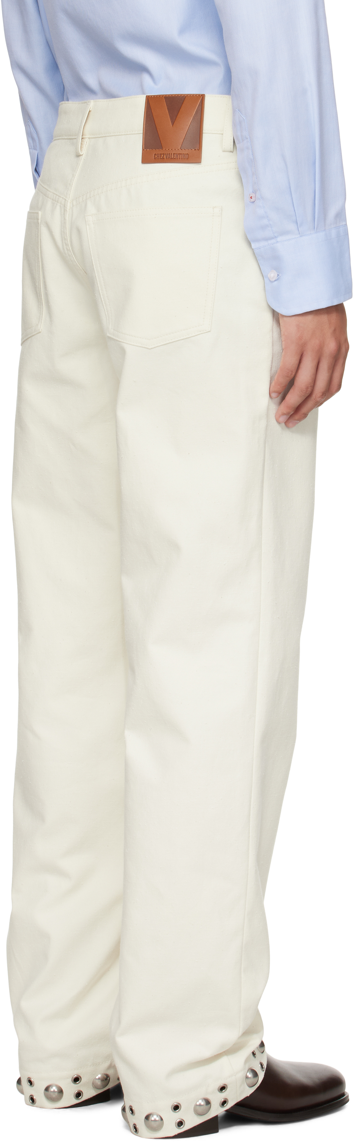 Off-White Studded Trousers