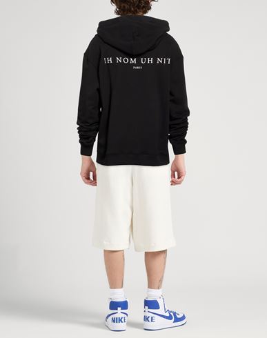 Man Sweatshirt Black Size XXL Cotton