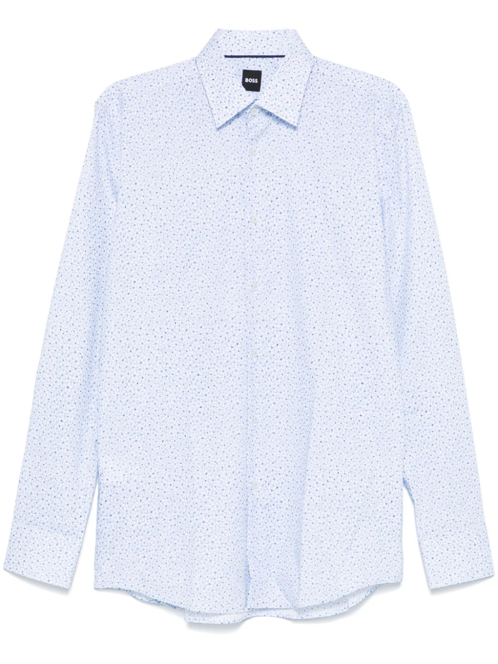 Floral-print shirt - Blue
