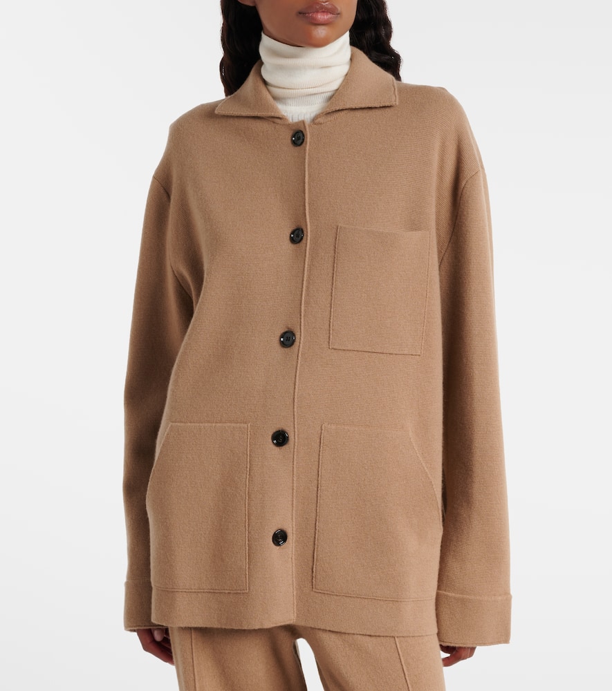 Wool and cashmere jacket
