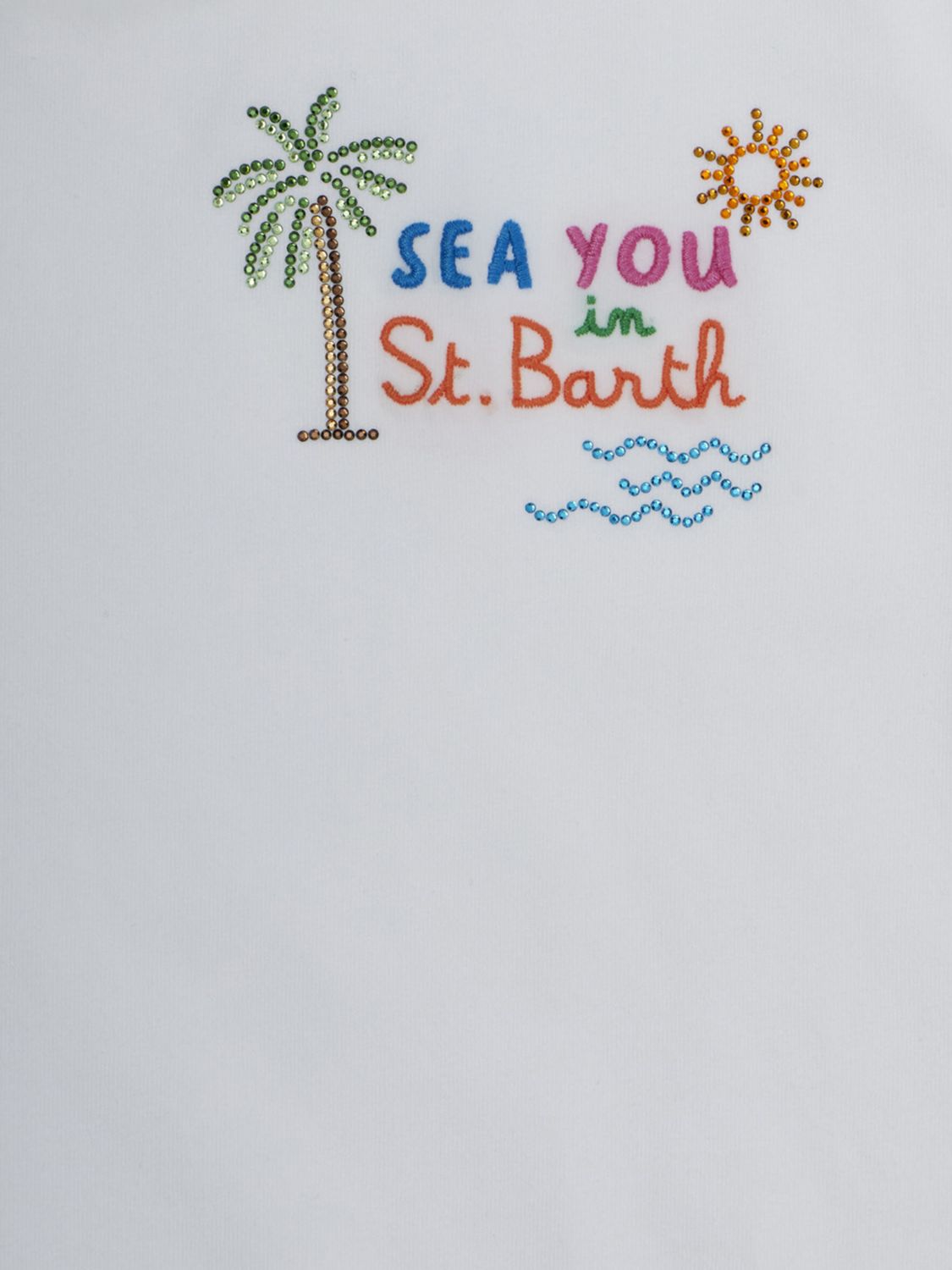 T-Shirt MC2 SAINT BARTH Kids color White 2