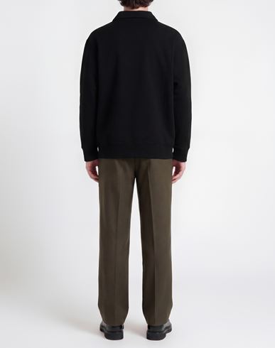 Man Sweatshirt Black Size L Cotton