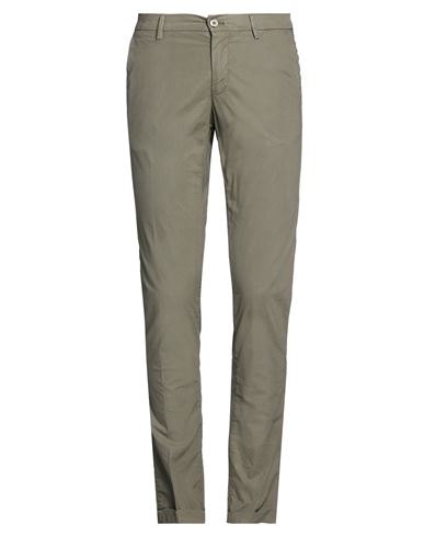 Man Pants Military green Size 30 Lyocell, Cotton, Elastane