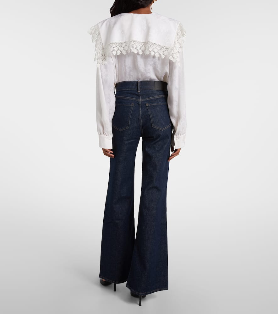 Kimberly high-rise flared jeans