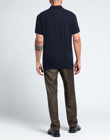 Man Polo shirt Midnight blue Size XXL Cotton, Elastane