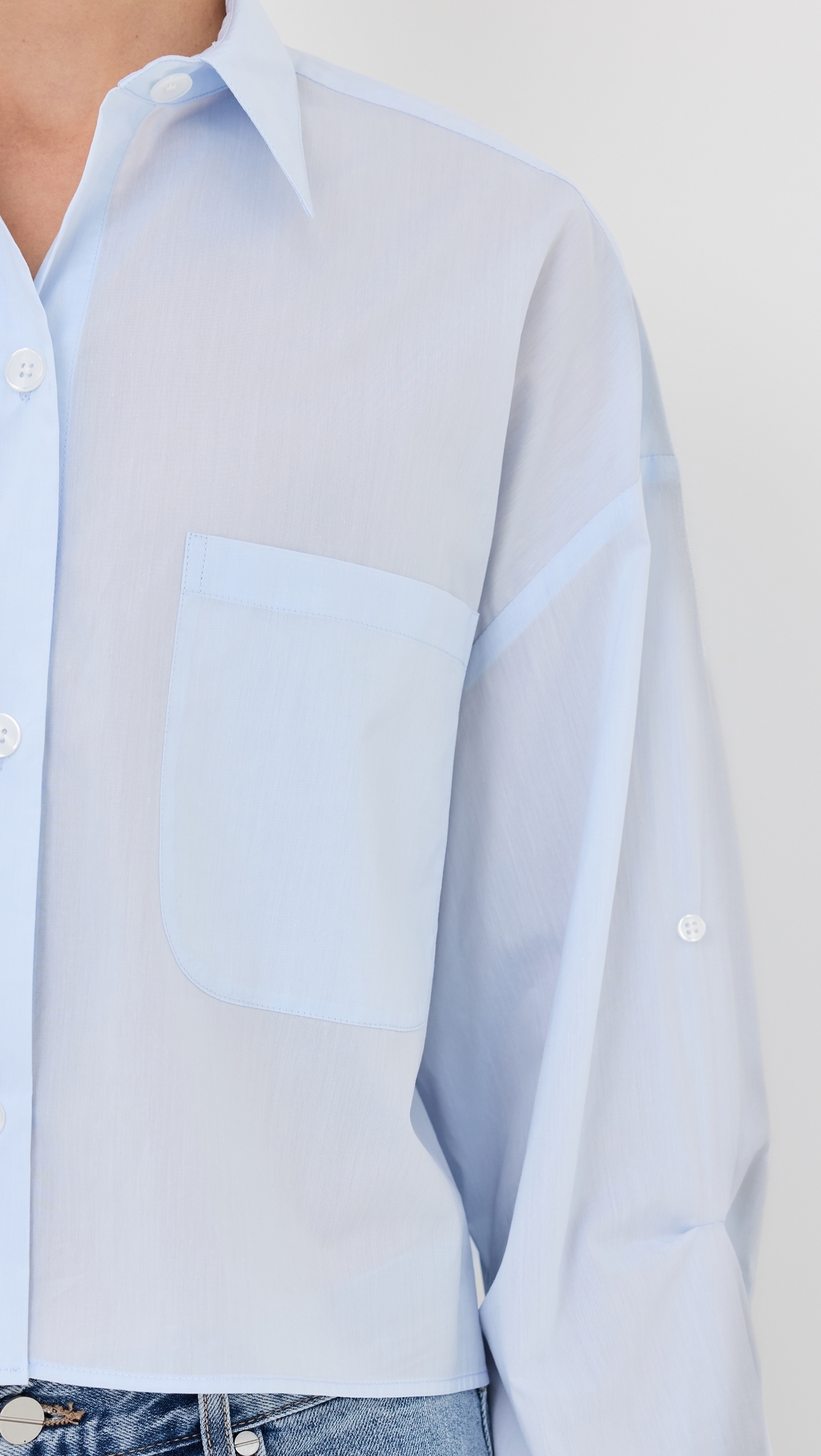 Next Ex Shirt Baby Blue