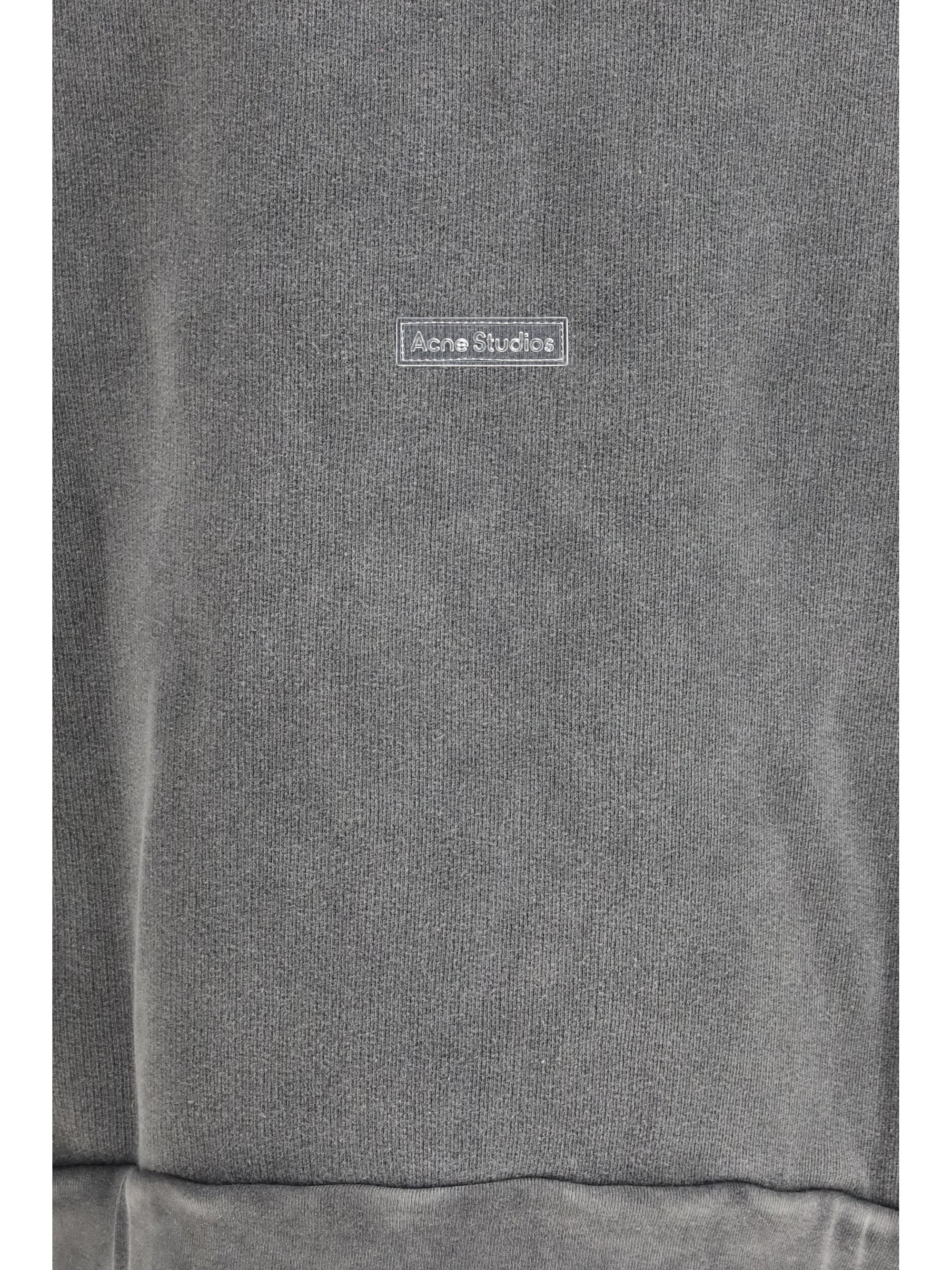 Logo Patch Sweatshirt — Gray