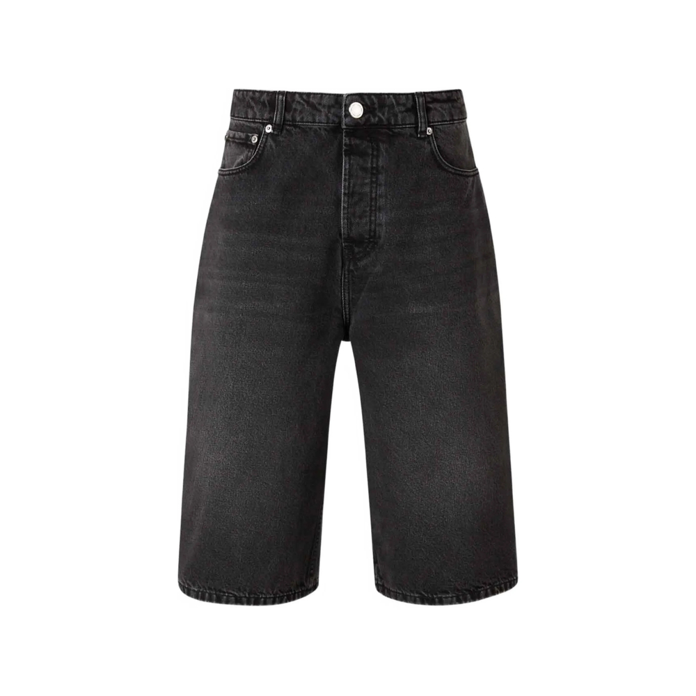Button Fly Denim Shorts