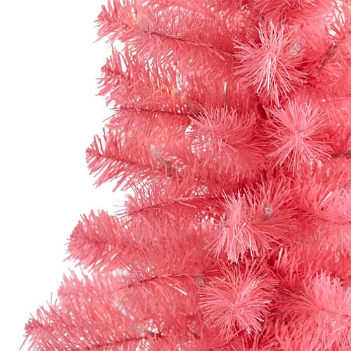 2 ft. Pink Artificial Christmas Tree with 35 LED Lights and
